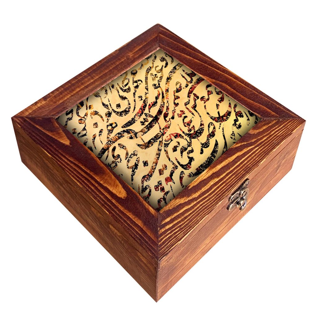 جعبه چوبی 20x20