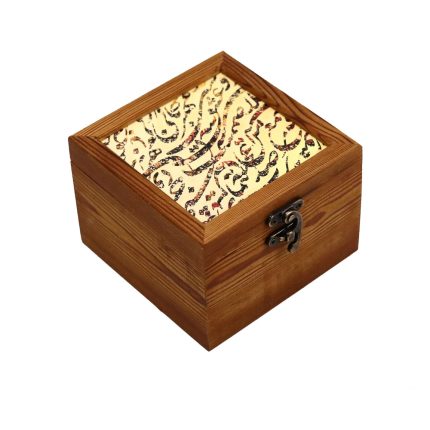 جعبه چوبی سایز 12 در 12 کد TA06